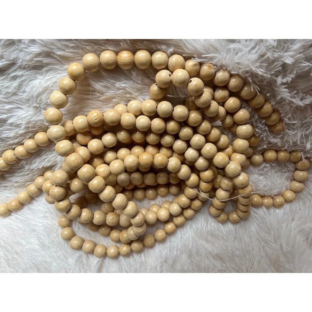 Wood Bead Garland 100